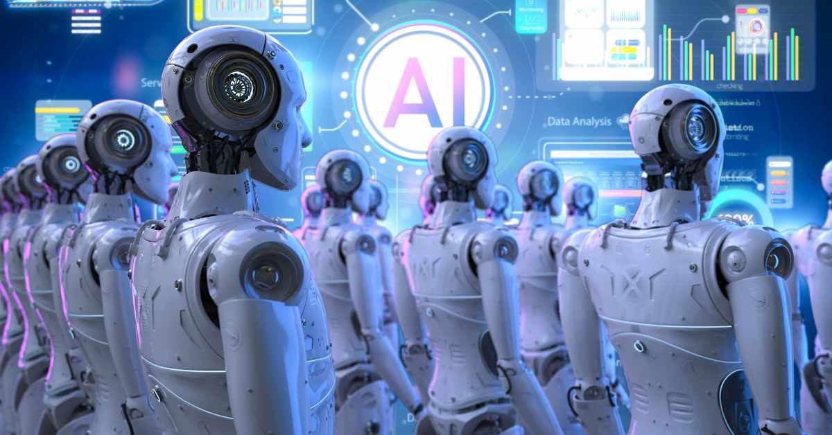 a graphic of AI Agents.