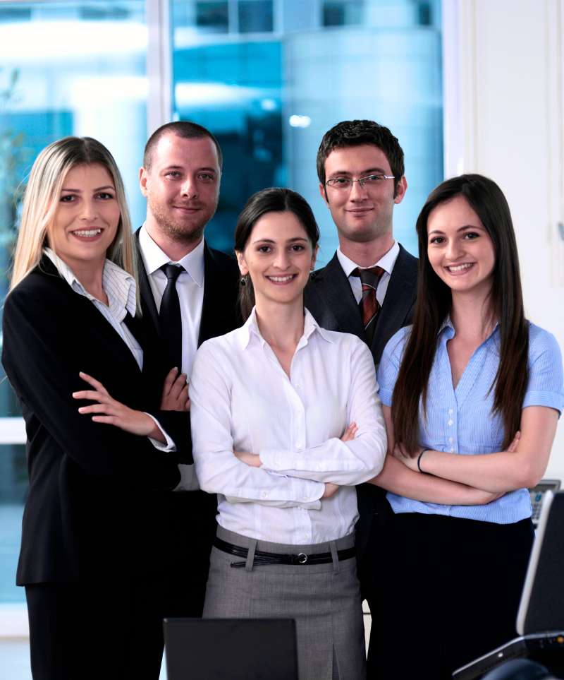 an image of marketing team